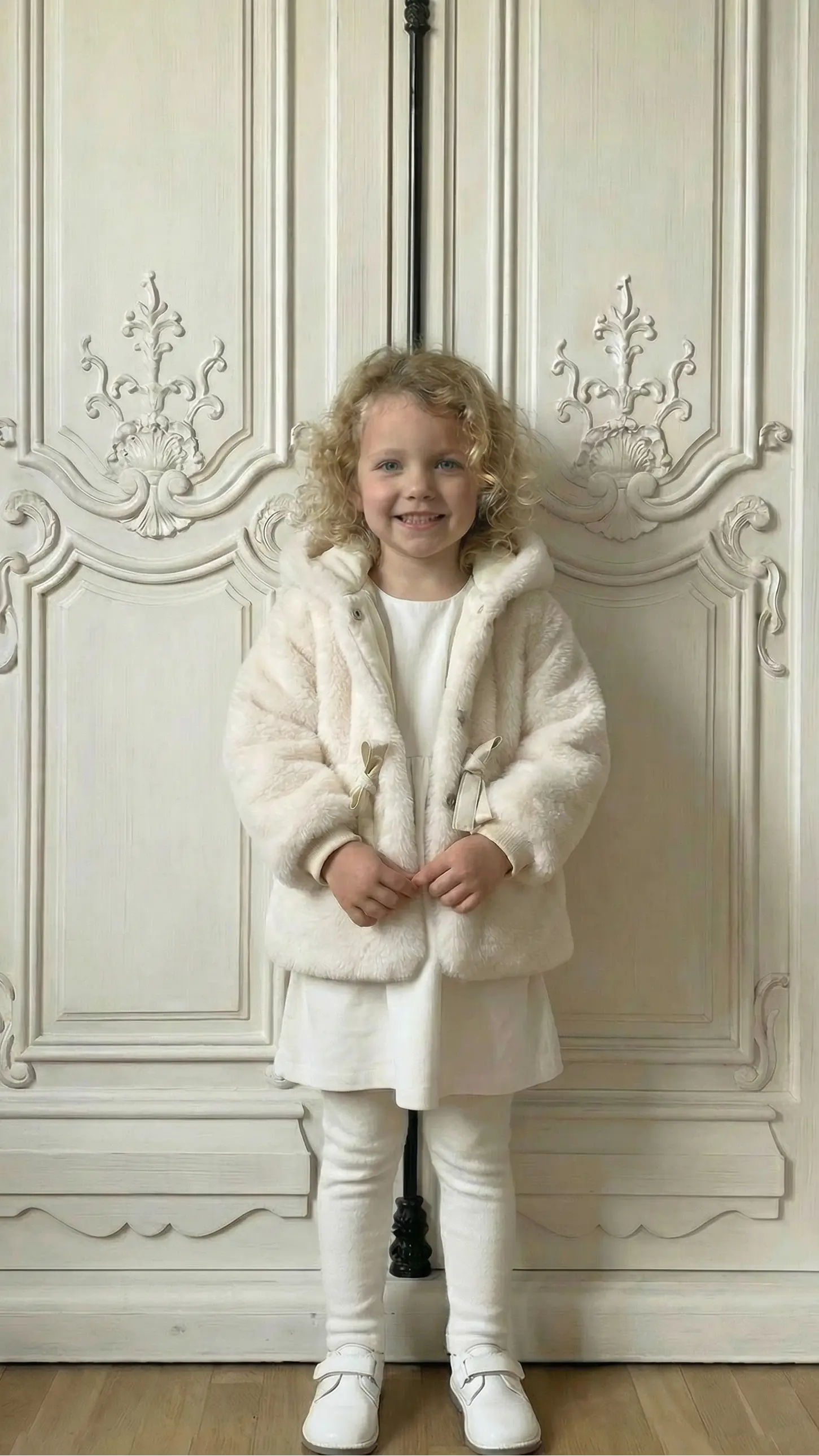 Velvet Coat Girls Jacket