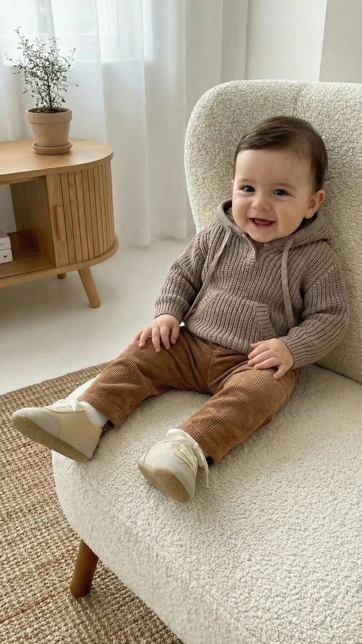 Élanoora Noble - Hooded Baby Romper (Unisex)