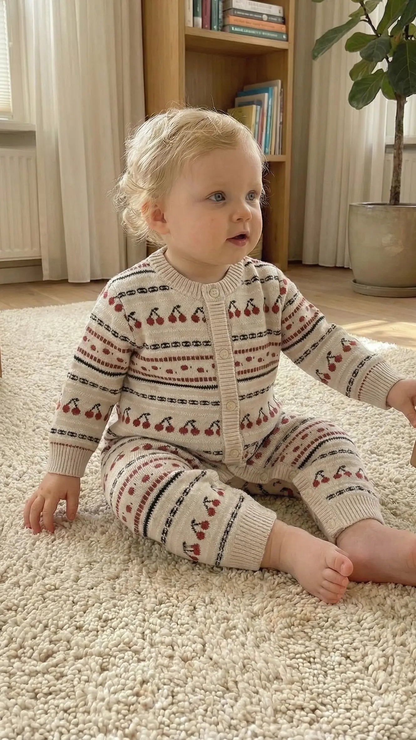 Élanoora Jacquard - Baby Romper