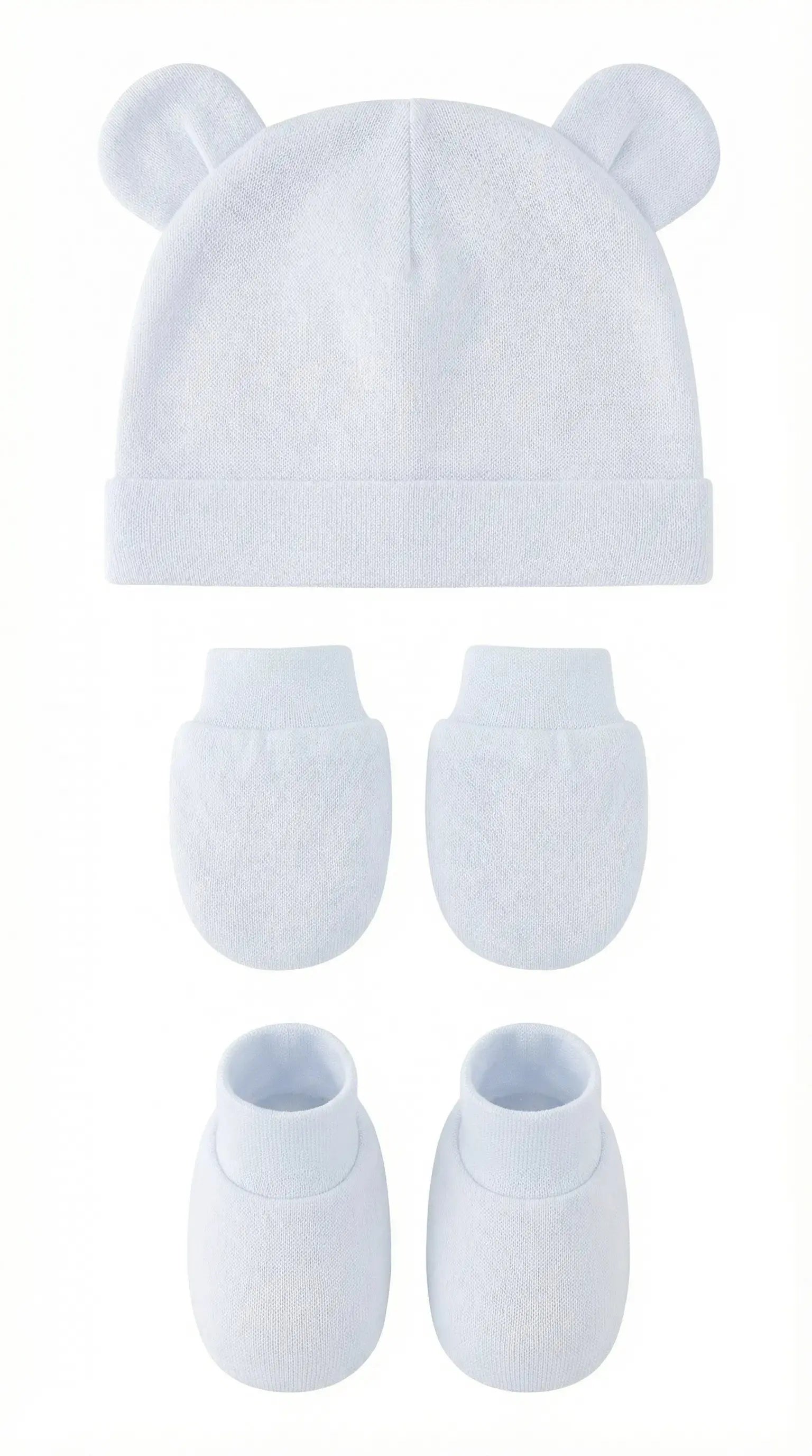 Little Cub Set (Mittens, Booties & Beanie) Baby Apparel