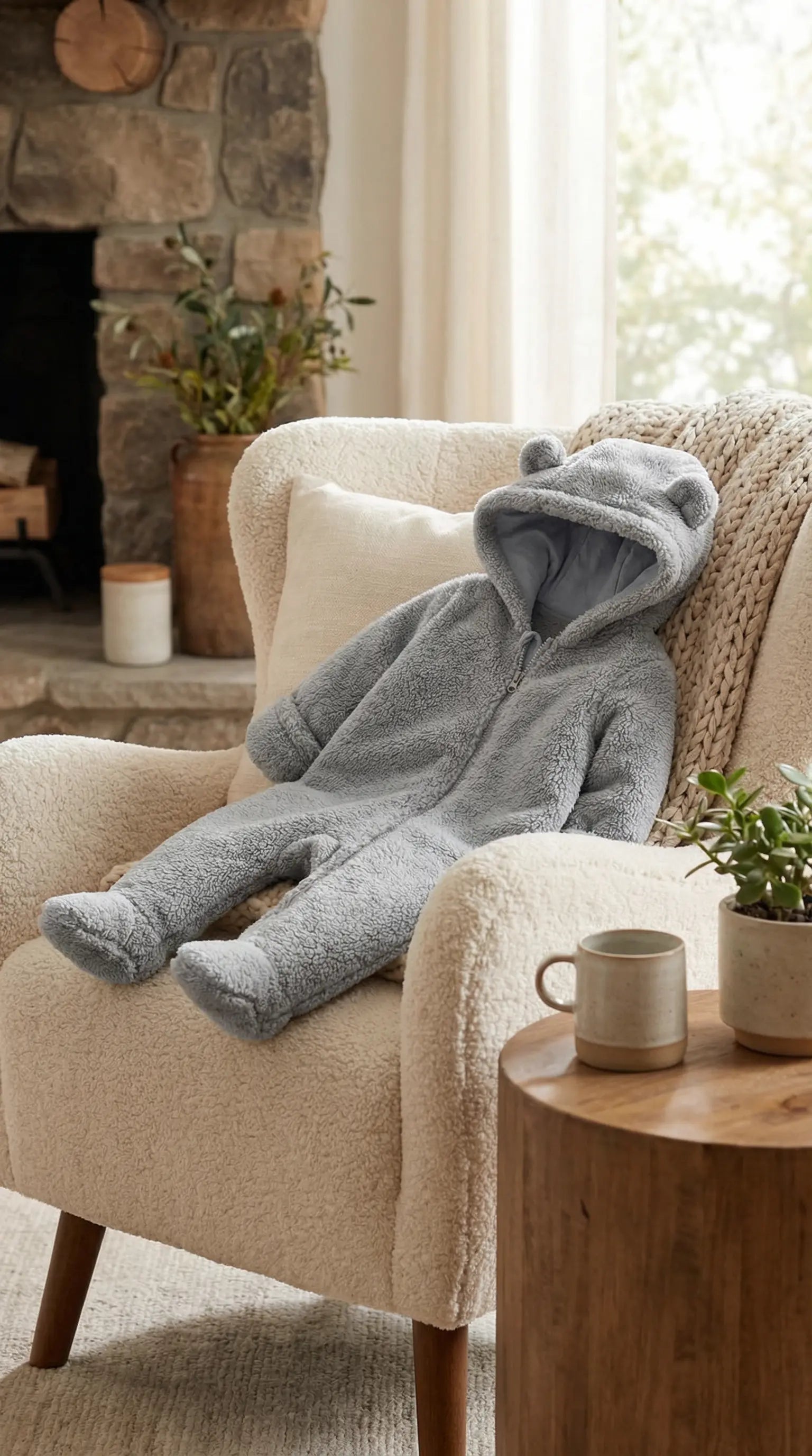 Élanoora’s Velour Jumpsuit (Unisex) Baby Apparel