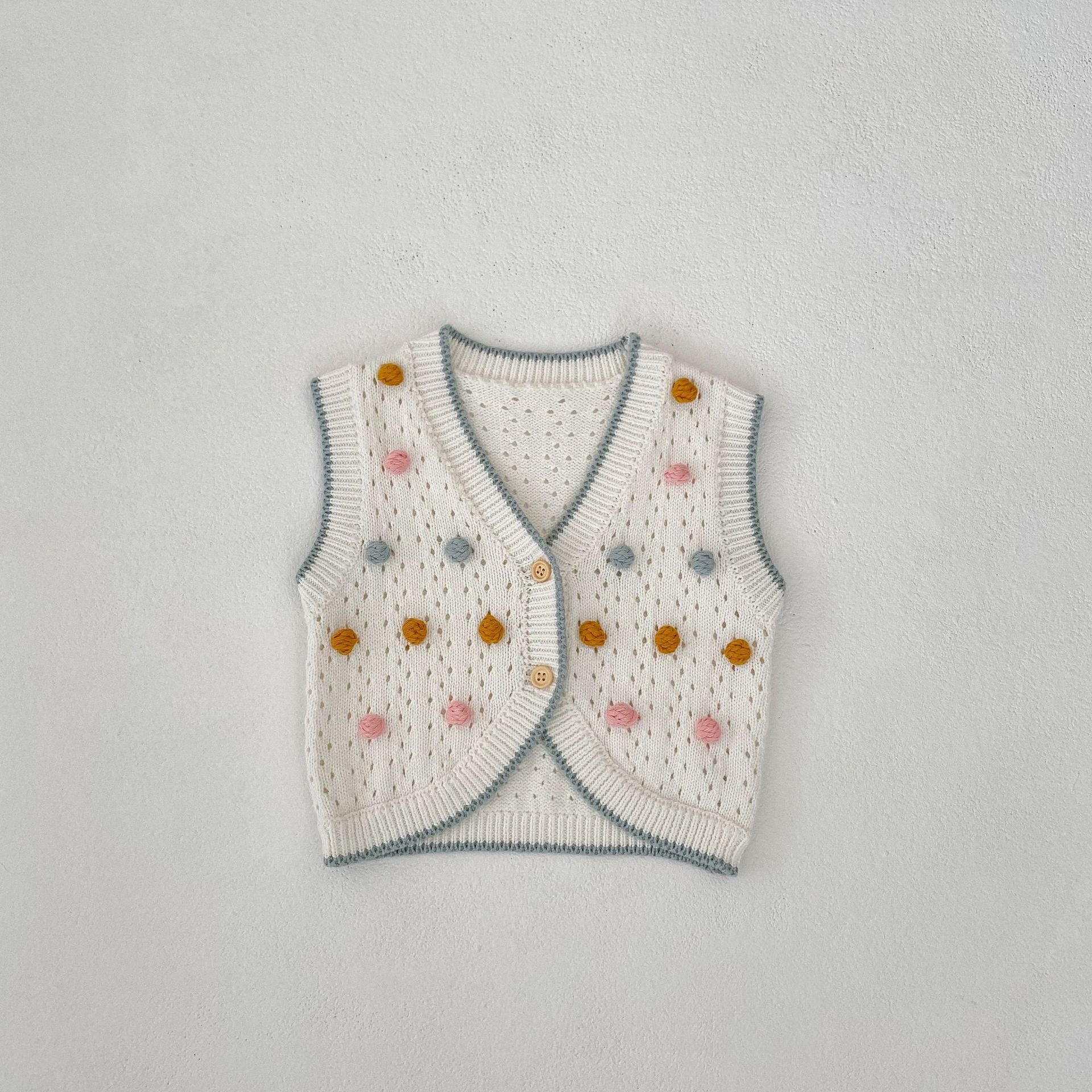 Baby Clothes Cotton Sweater Vest Cardigan
