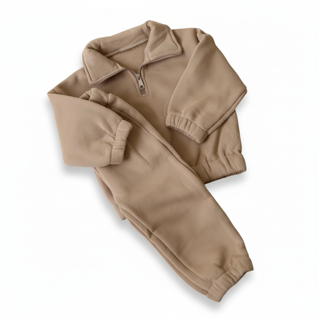 Élanoora Nordic Half-Zip Winter Tracksuit Set