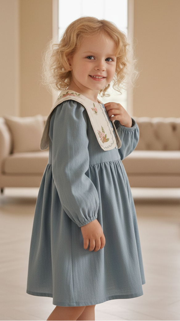 Sweet Graceful Mori Korean Baby Dress