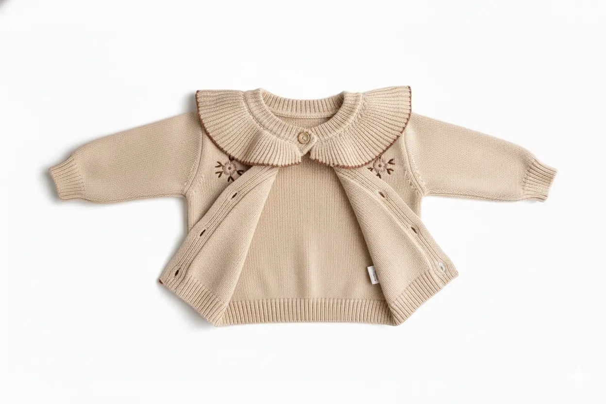 Rosette Sweater Baby Apparel