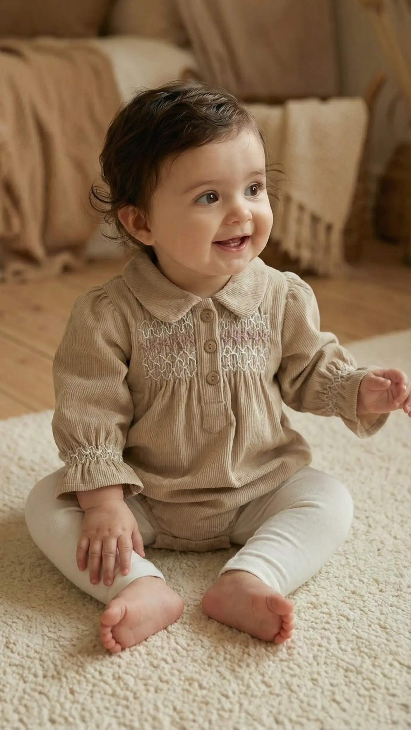 Élanoora Ava - Girls' Baby Romper