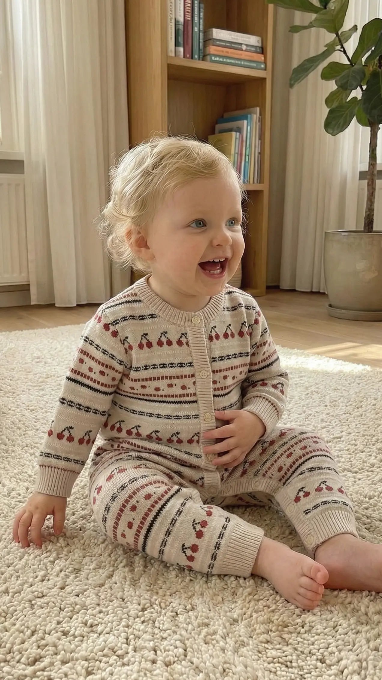 Élanoora Jacquard - Baby Romper