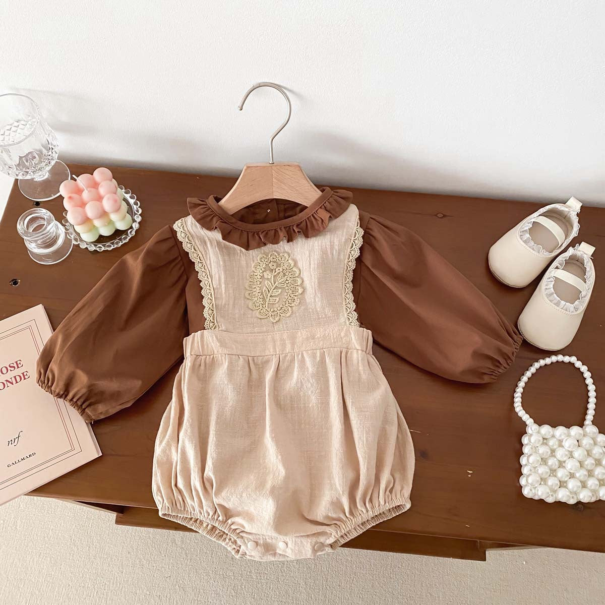 Korean Style Baby Autumn Jumpsuit Long Sleeve