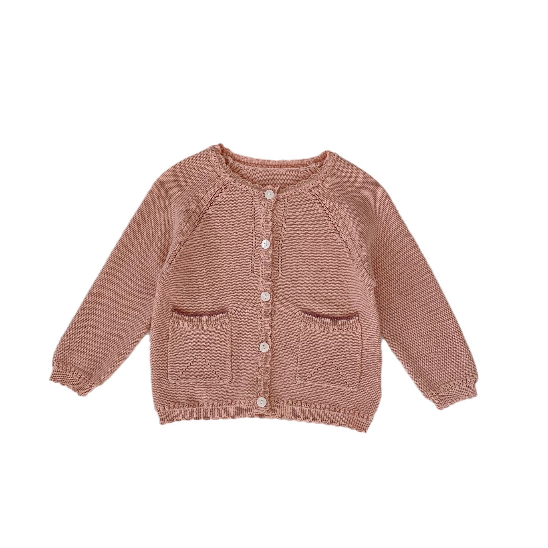 Élanoora Rosette Knit Cardigan
