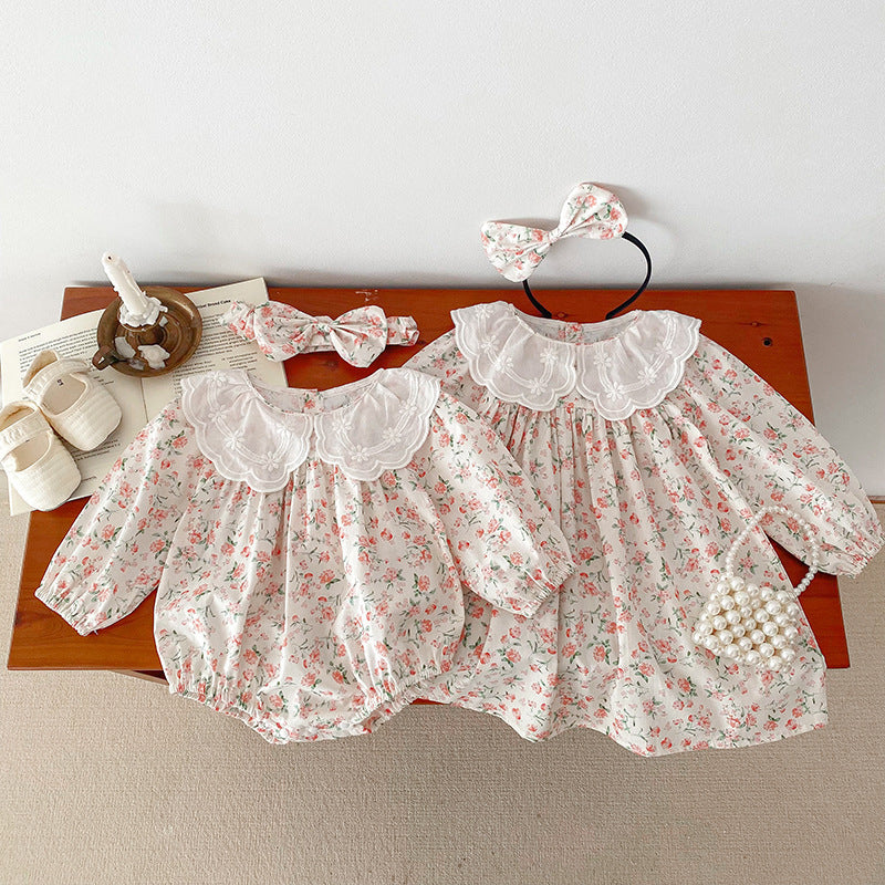 Élanoora Petite Blossom Cotton Dress & Romper