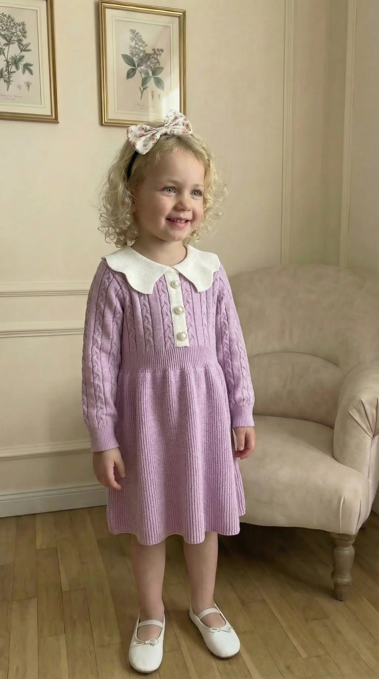 Élanoora Maple - Winter Girls Dress