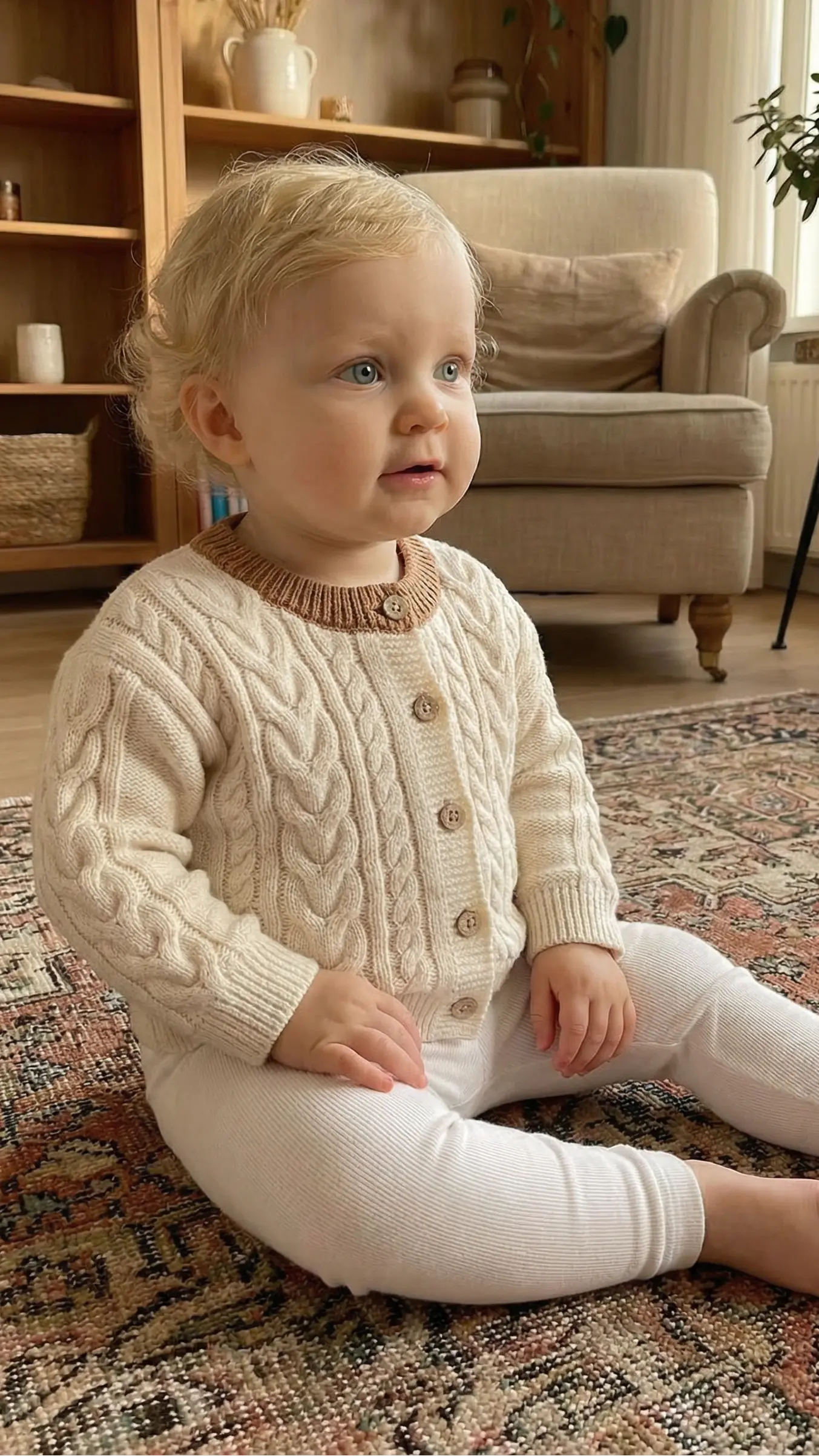 Élanoora Shae - Girls' Baby Cardigan