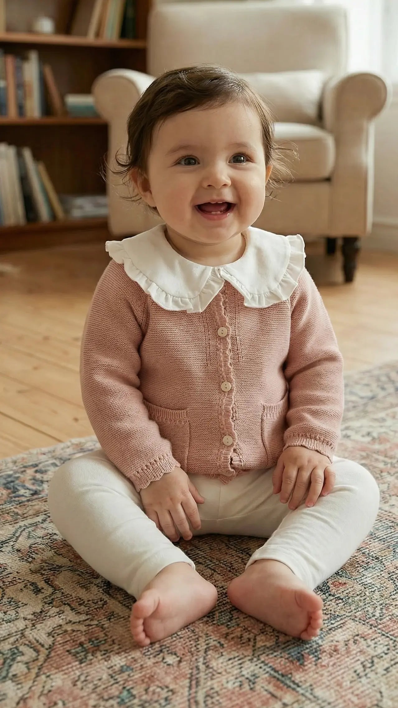 Élanoora Noori - Girls' Baby Cardigan
