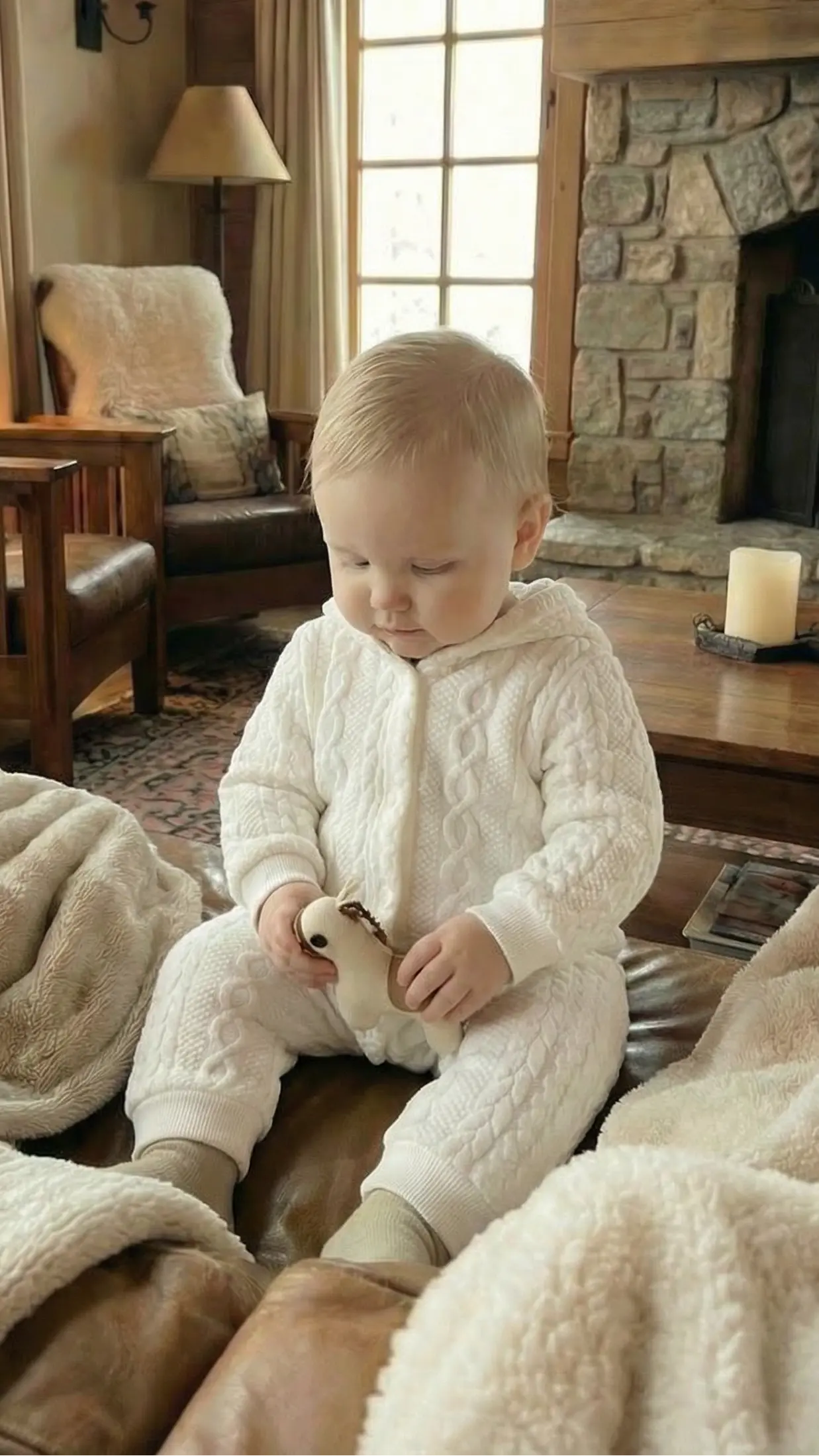 Élanoora Whimsy - Hooded Baby Romper (Unisex)