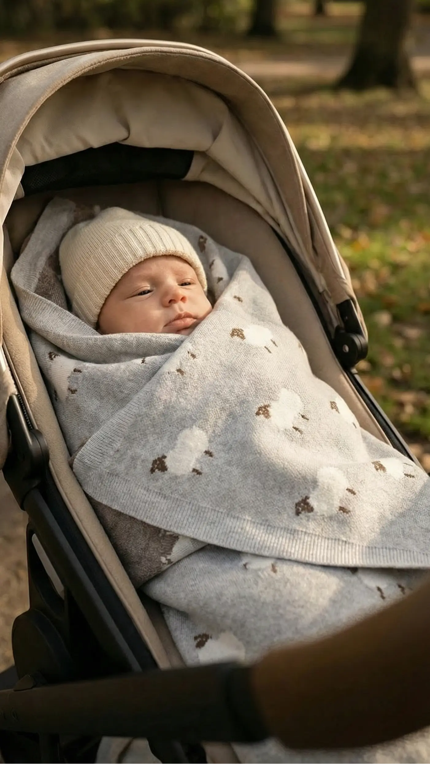 Élanoora Meadow Sheep Blanket Baby Apparel