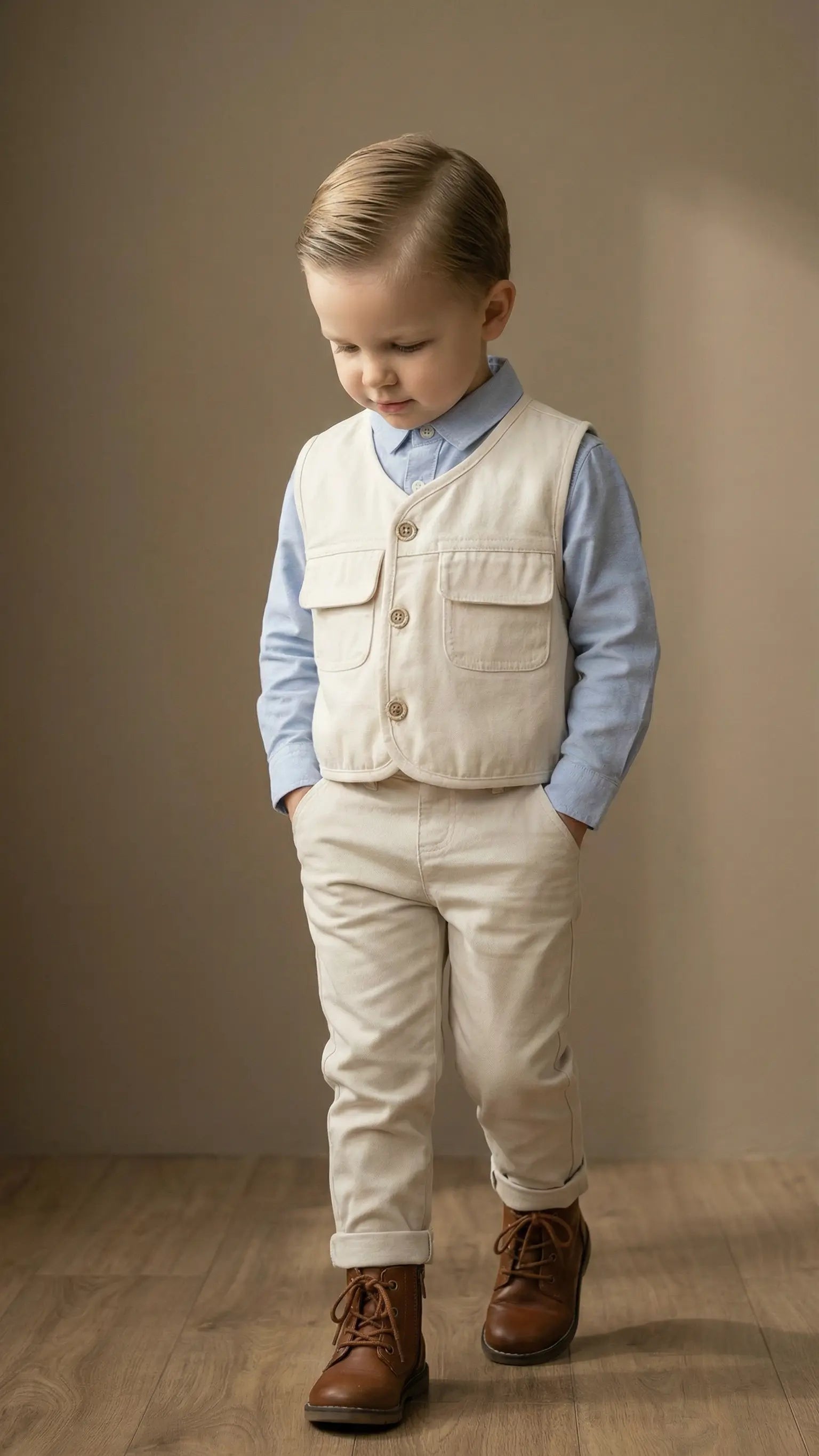 Ansel Vest Baby Apparel