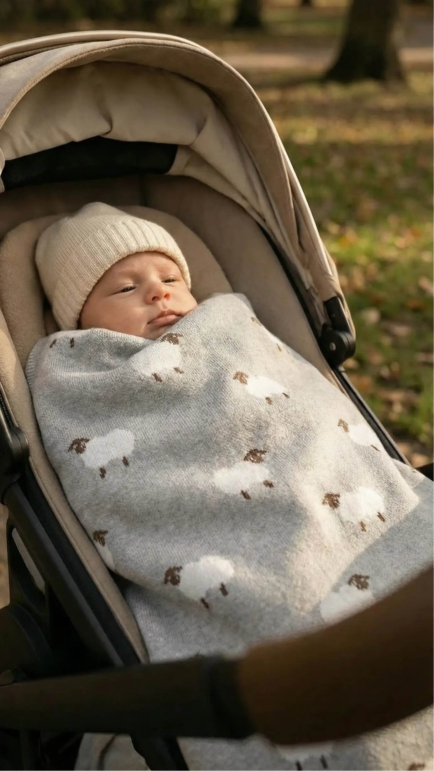 Élanoora Meadow Sheep Blanket  Baby Apparel