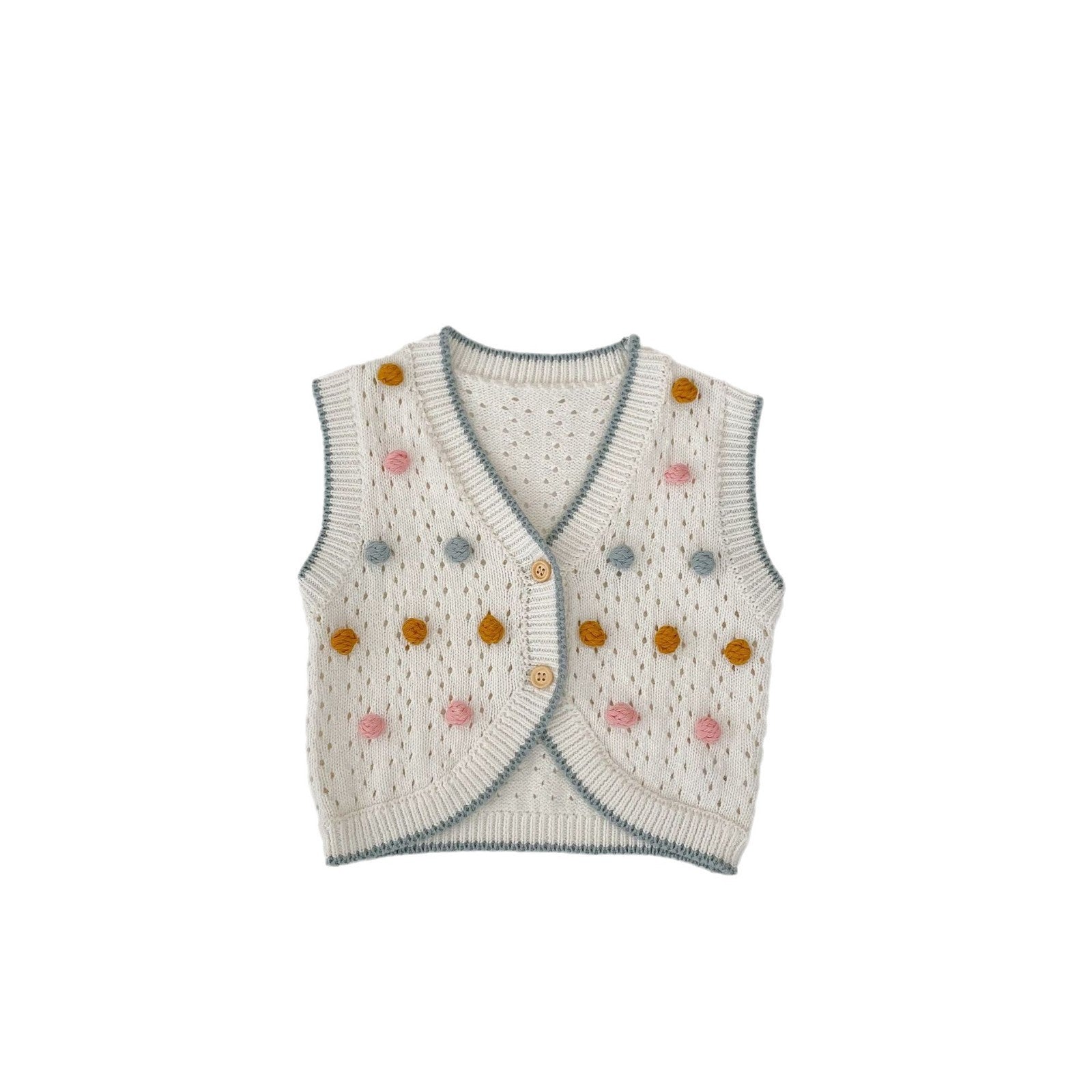 Baby Clothes Cotton Sweater Vest Cardigan