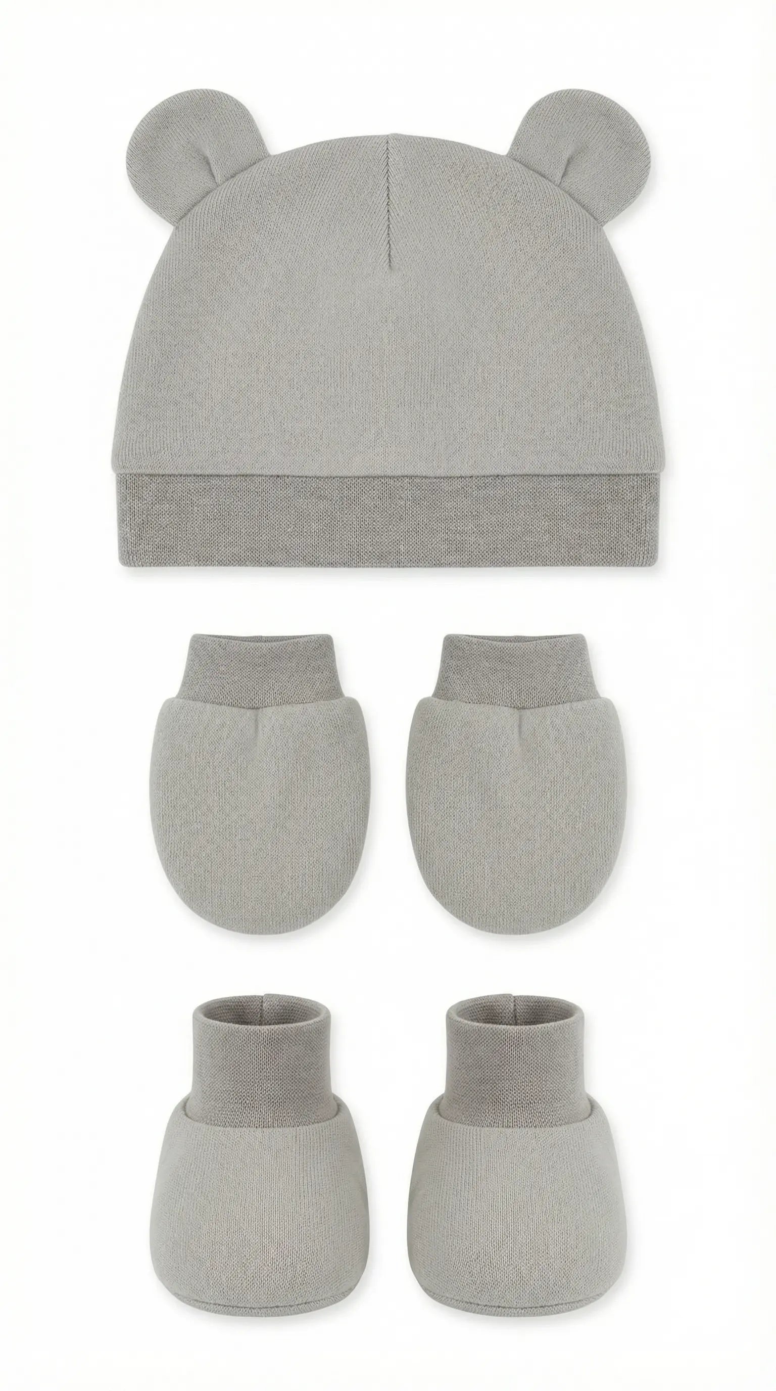 Little Cub Set (Mittens, Booties & Beanie)  Baby Apparel