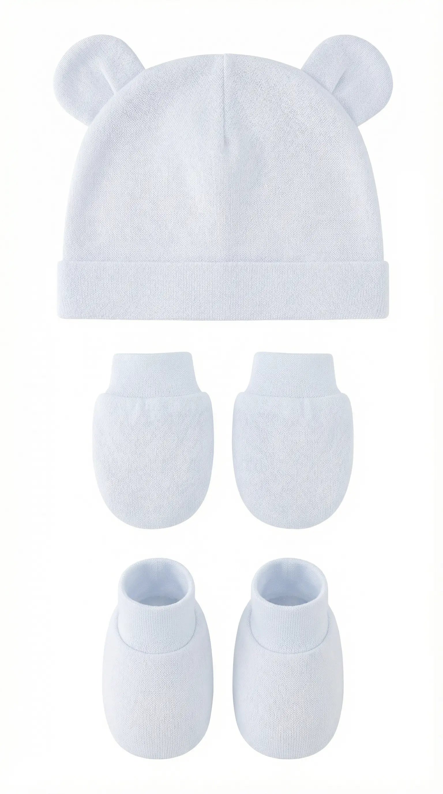 Little Cub Set (Mittens, Booties & Beanie)  Baby Apparel