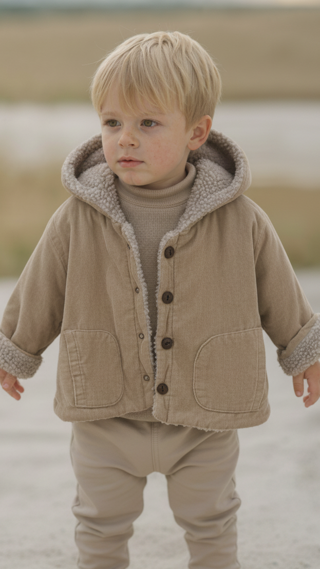 Winter Wear For Babies And Children Cardigan Jacket