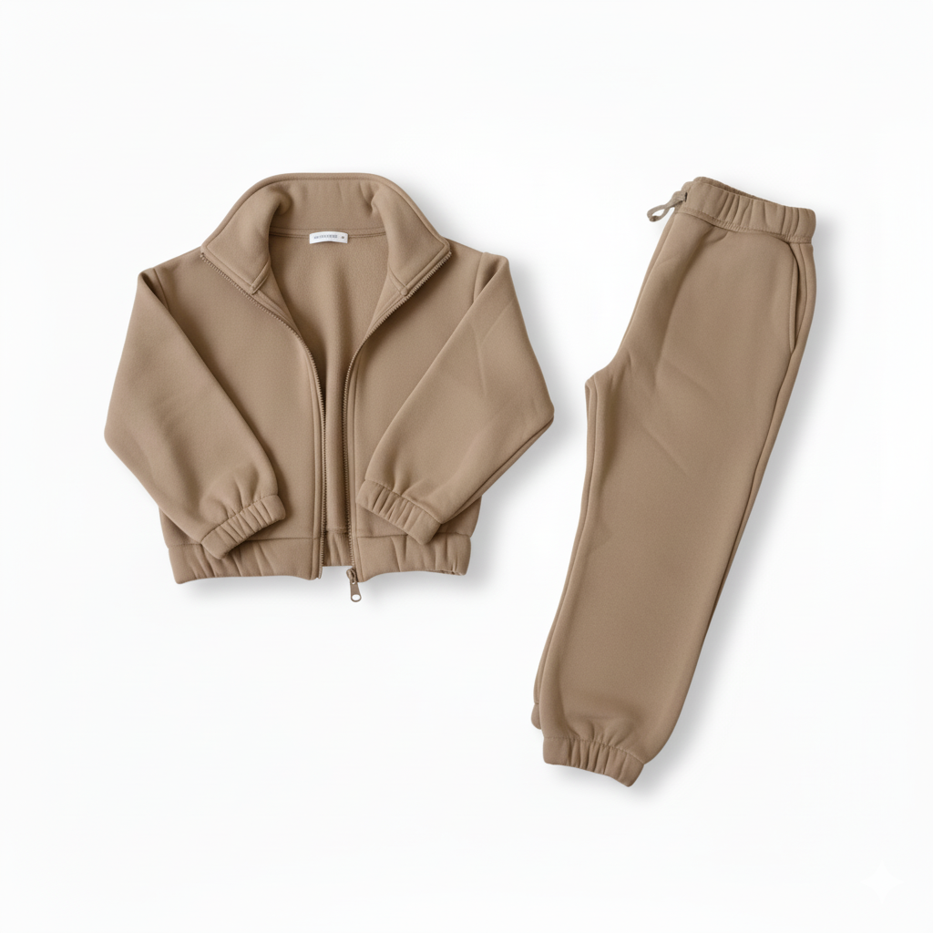 Élanoora Nordic Half-Zip Winter Tracksuit Set