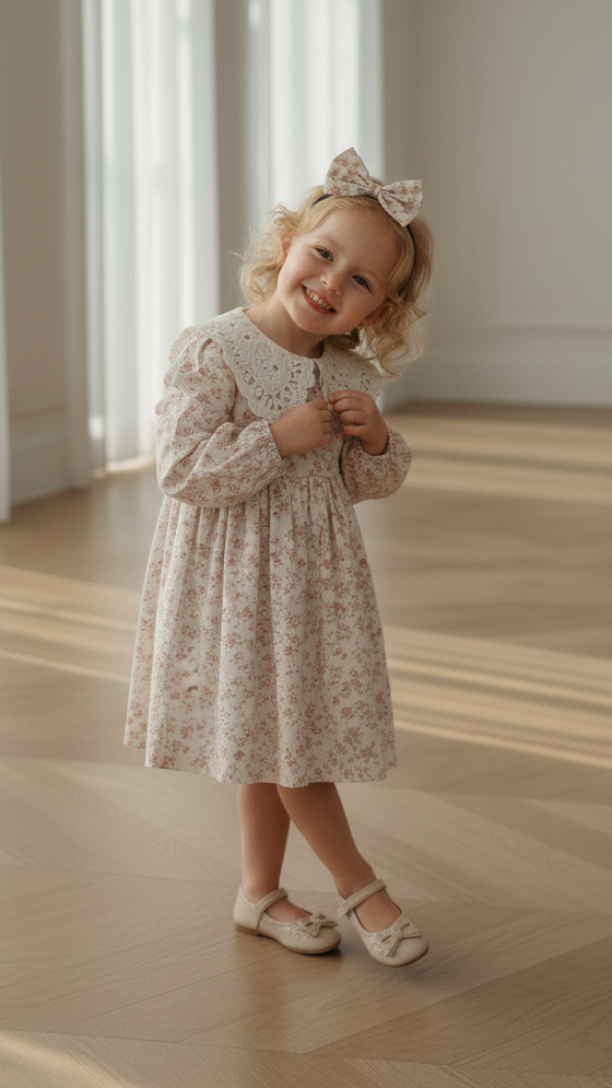Élanoora Petite Blossom Cotton Dress & Romper