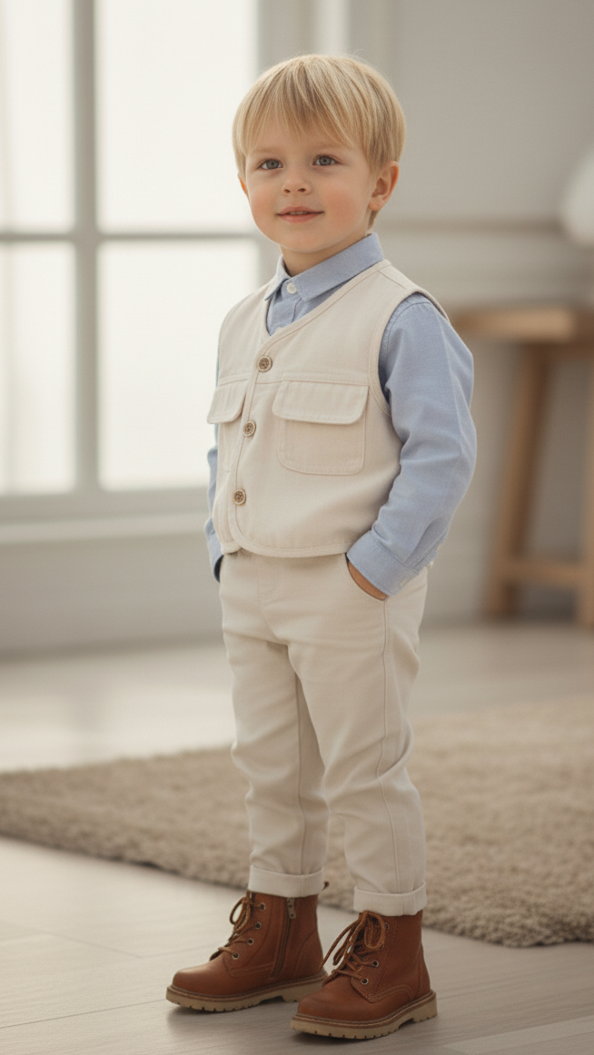 Korean Style Children Fashionable Vest Tide