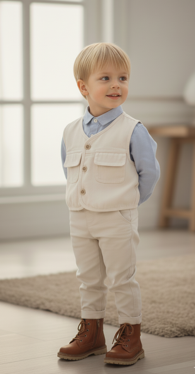 Korean Style Children Fashionable Vest Tide