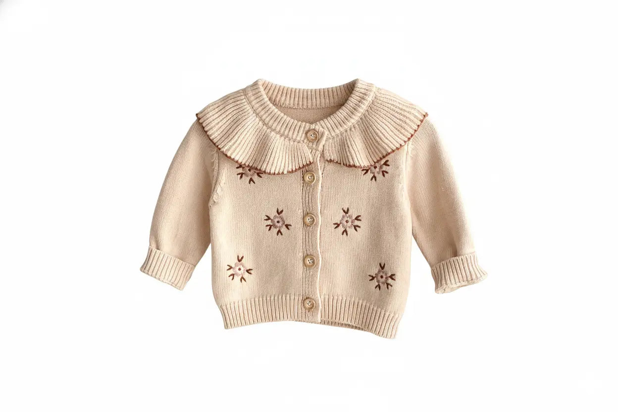 Rosette Sweater  Baby Apparel