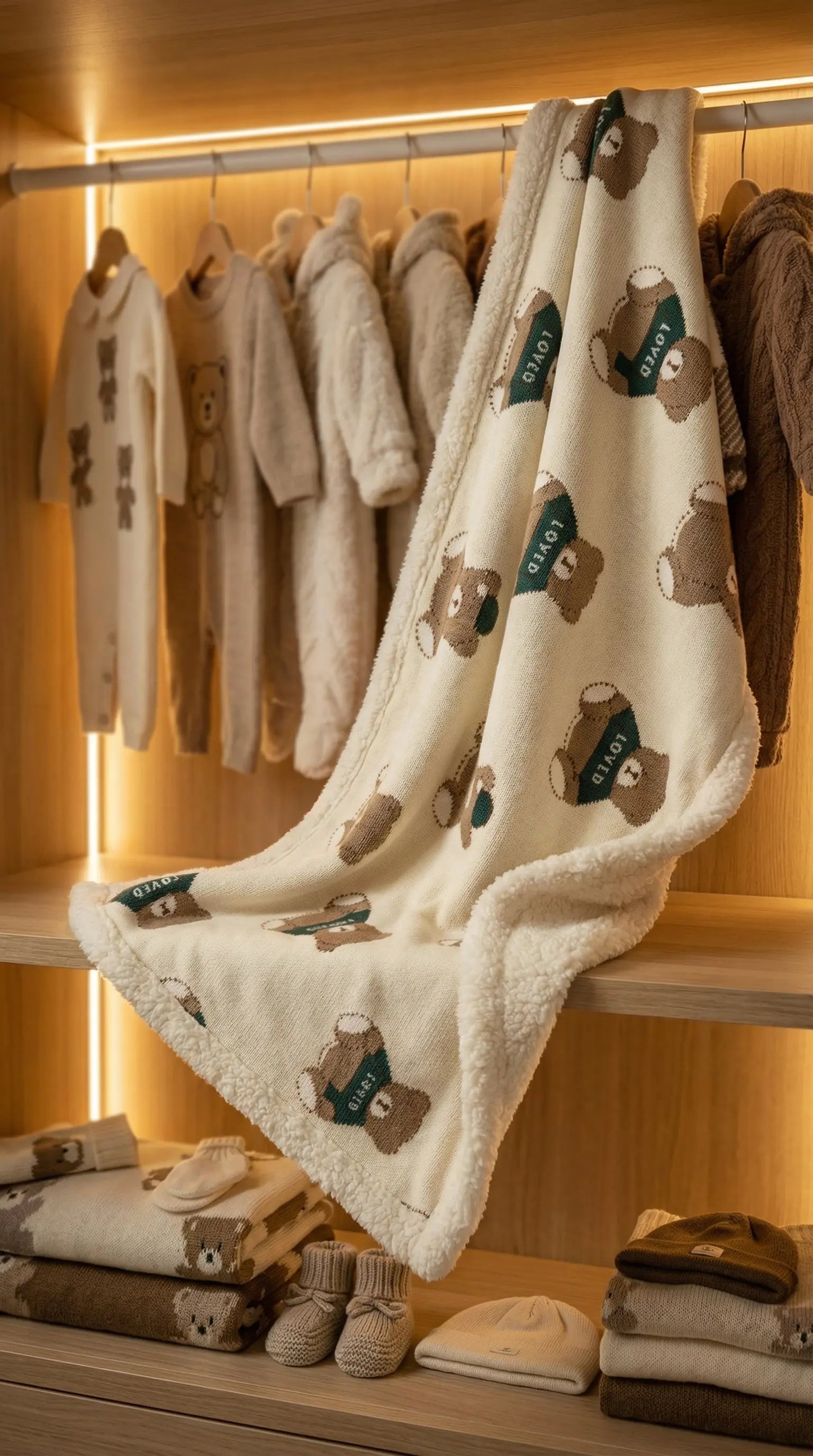 Élanoora Winter Luxe Blanket  Baby Apparel