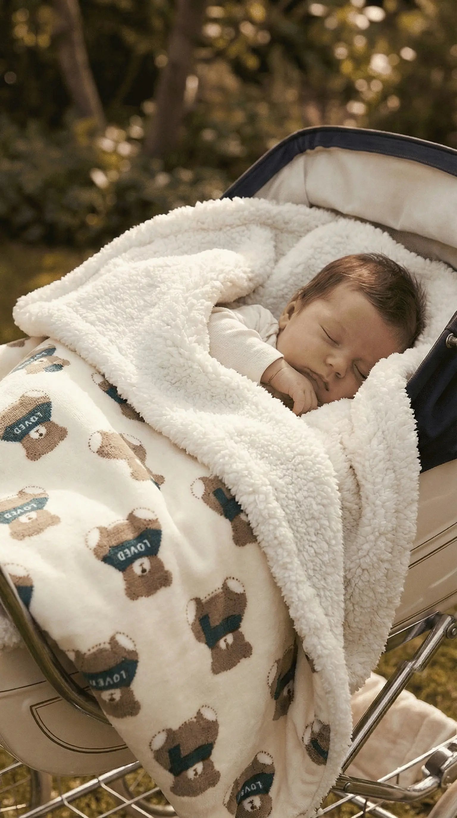 Élanoora Winter Luxe Baby Blanket