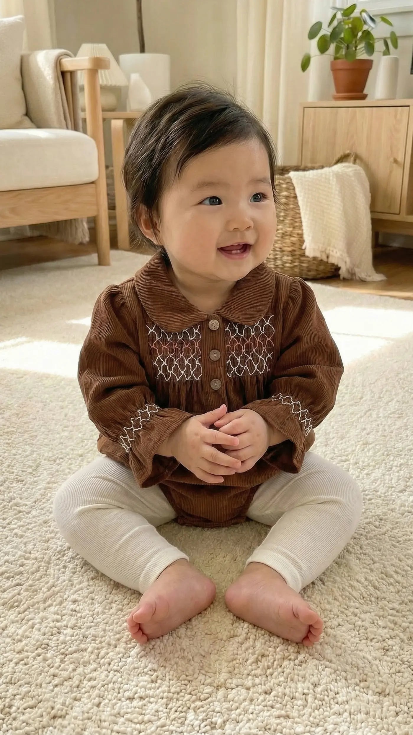 Élanoora Ava - Girls' Baby Romper