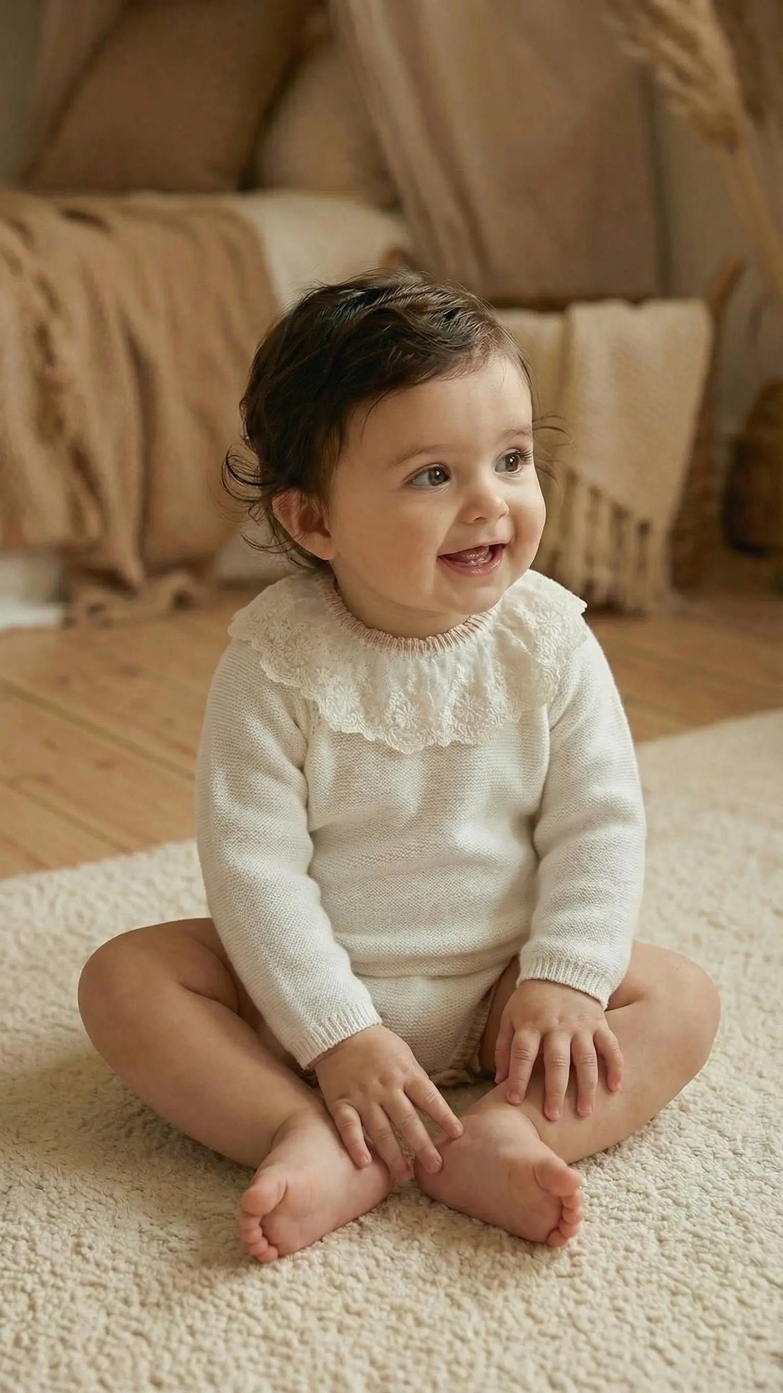 Élanoora Connie - Girls' Baby Romper