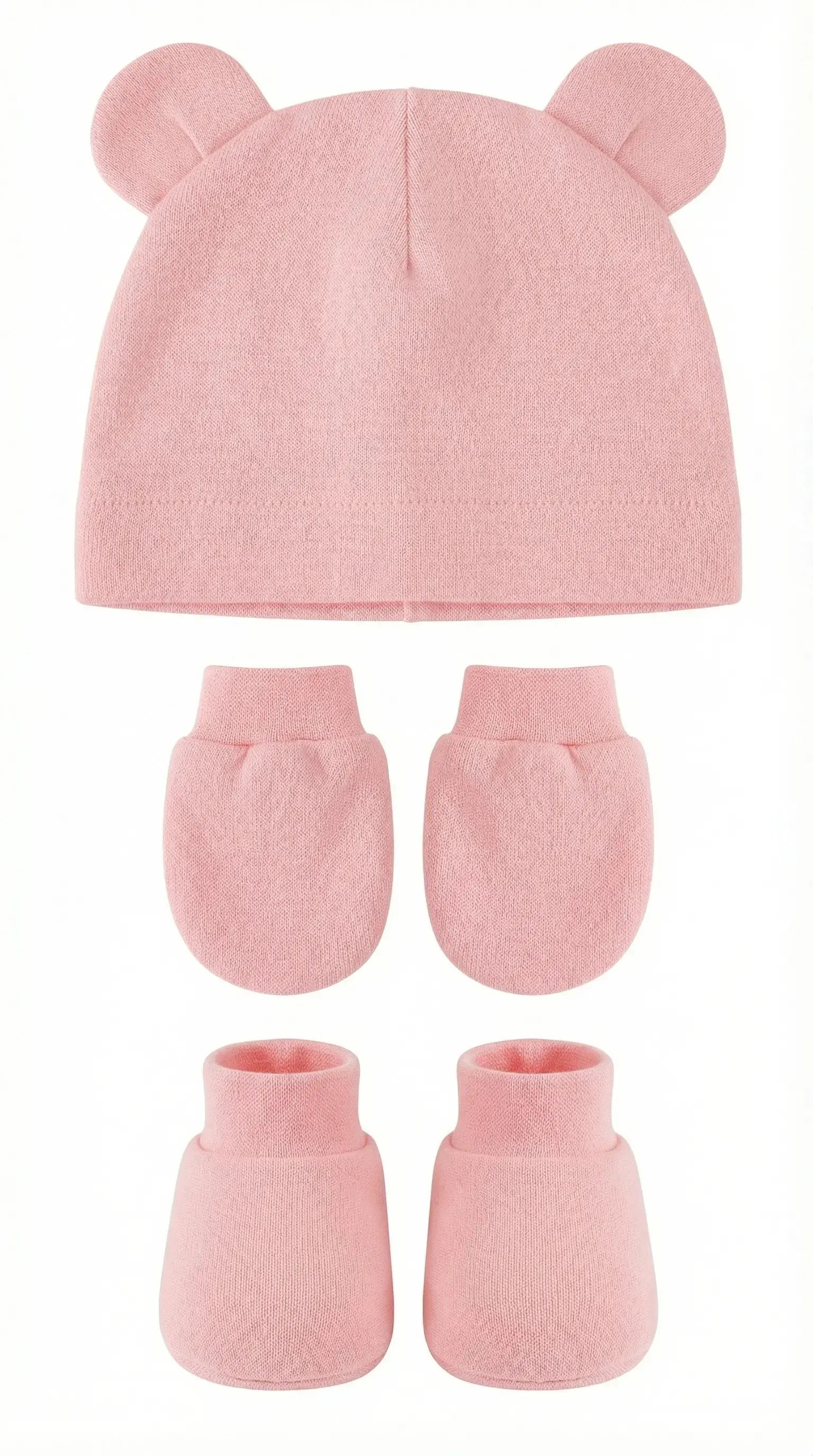 Little Cub Set (Mittens, Booties & Beanie)  Baby Apparel