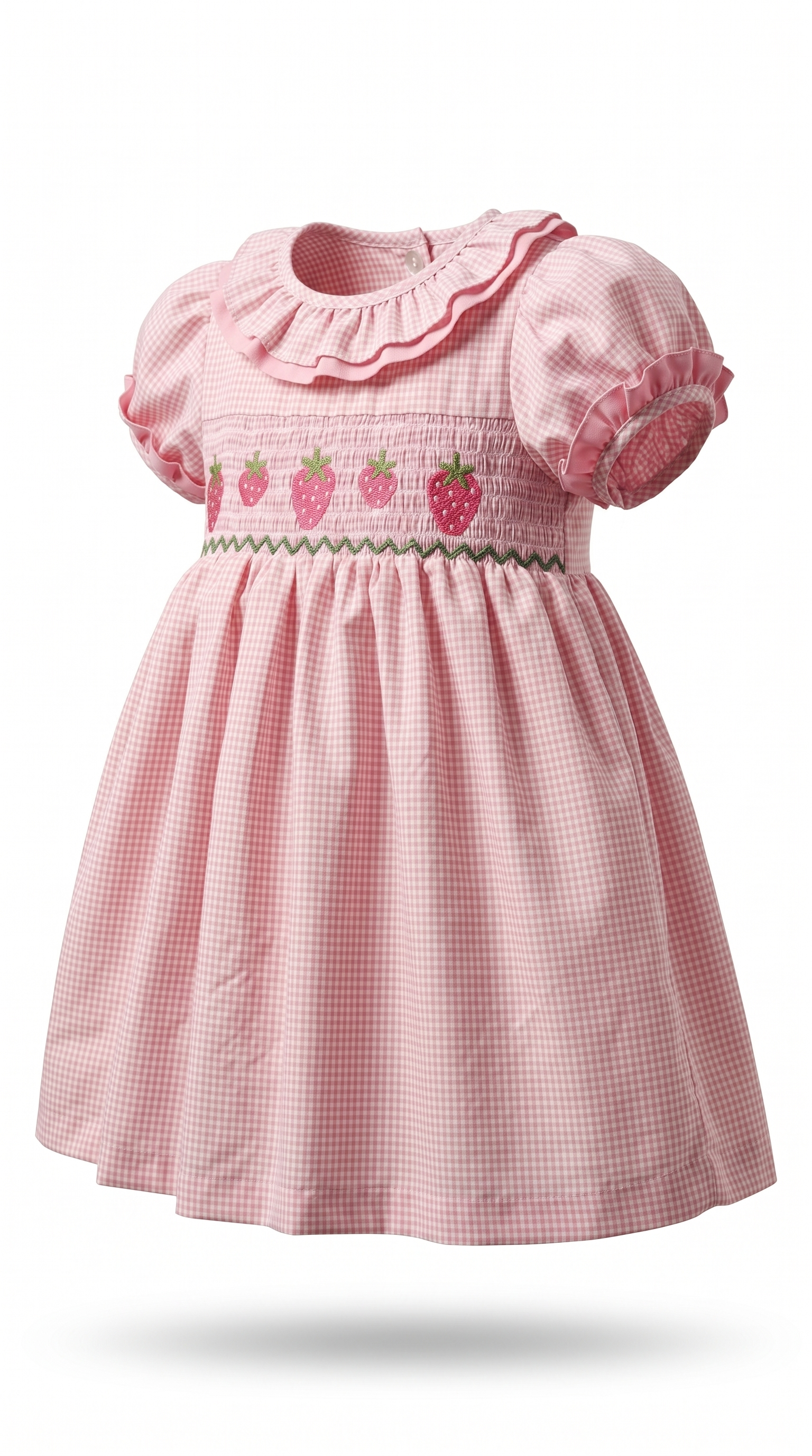 Élanoora Fraise Jardin - Baby Dress
